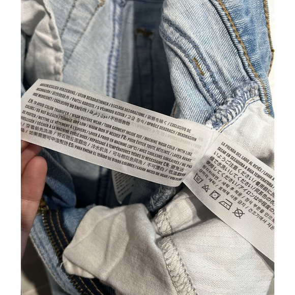Abercrombie & Fitch Womens The Ankle Straight Ultra High Rise Jeans Size 26 2R - Picture 8 of 9
